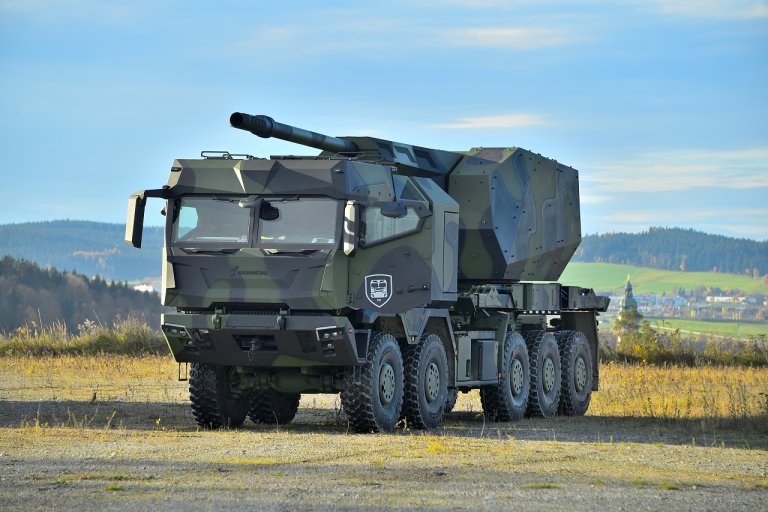 Rheinmetall military Prostějov Česká republika